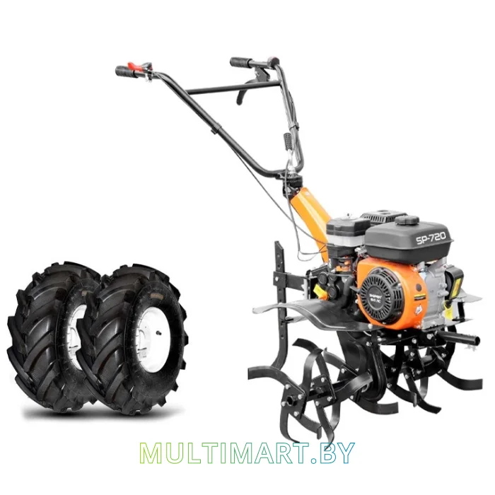 Мотокультиватор Skiper SP-720 (колеса Brado 7.00-8 Extreme)